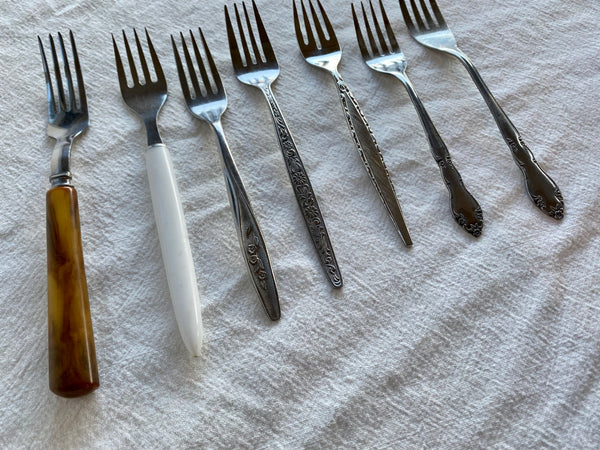 Vintage Assorted Individual Fork