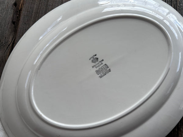 Johnson Brothers Willow Large Oval Serving Platter