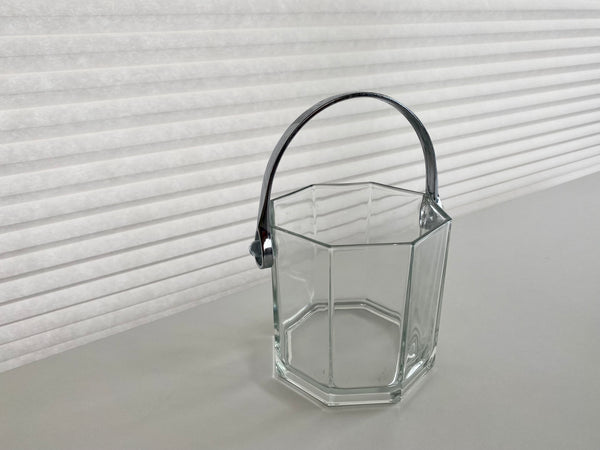 Vintage Octime Clear Ice Bucket