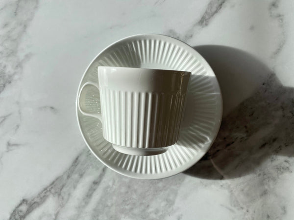 Vintage Individual Johnson Brothers Athena Teacup + Saucer Set