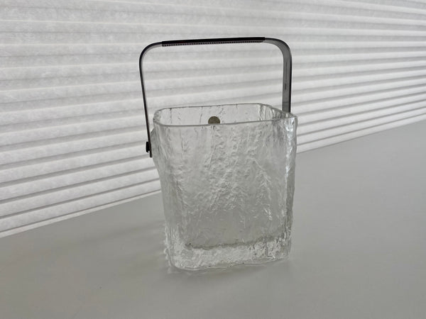 Vintage Hoya Glass Ice Bucket