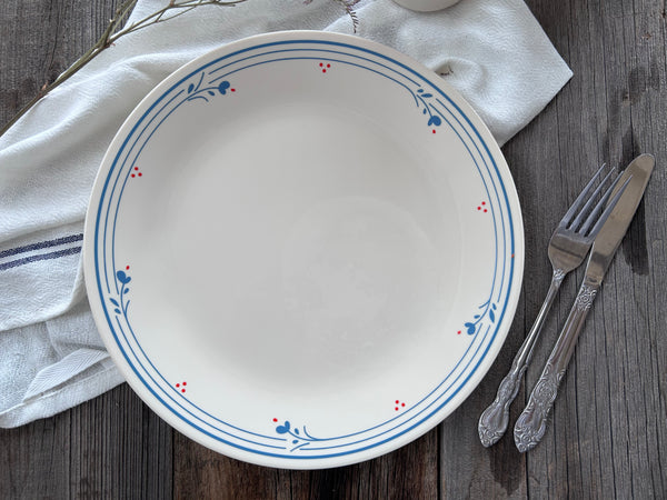 Individual Vintage Corelle Country Violets Dinner Plates