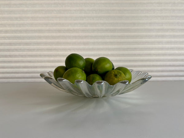 Vintage Federal Glass Iridescent Large Bowl