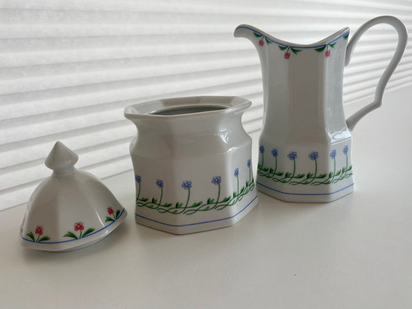 Vintage Christopher Stuart Bali Hai Sugar and Creamer