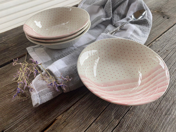 Individual Vintage Churchill Pink Shades Bowl