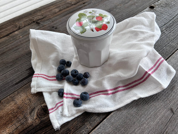 Vintage Strawberry Jam Jar