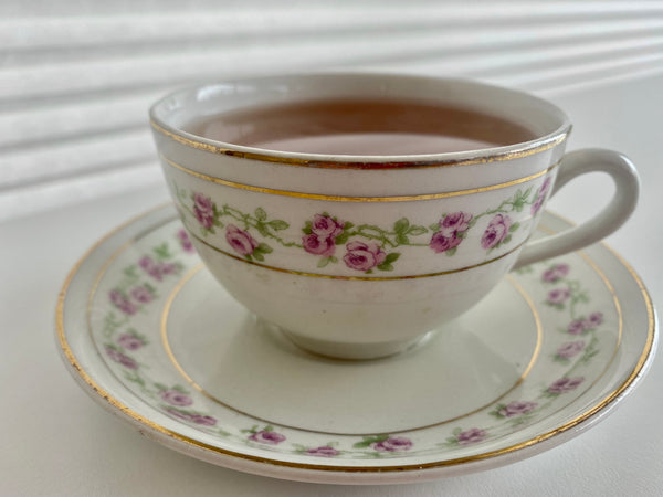 Vintage Imperial Porcelain Wedgwood Co. Rose Teacup