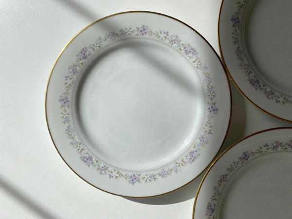 Individual Vintage Noritake Lilac Time Salad Plate