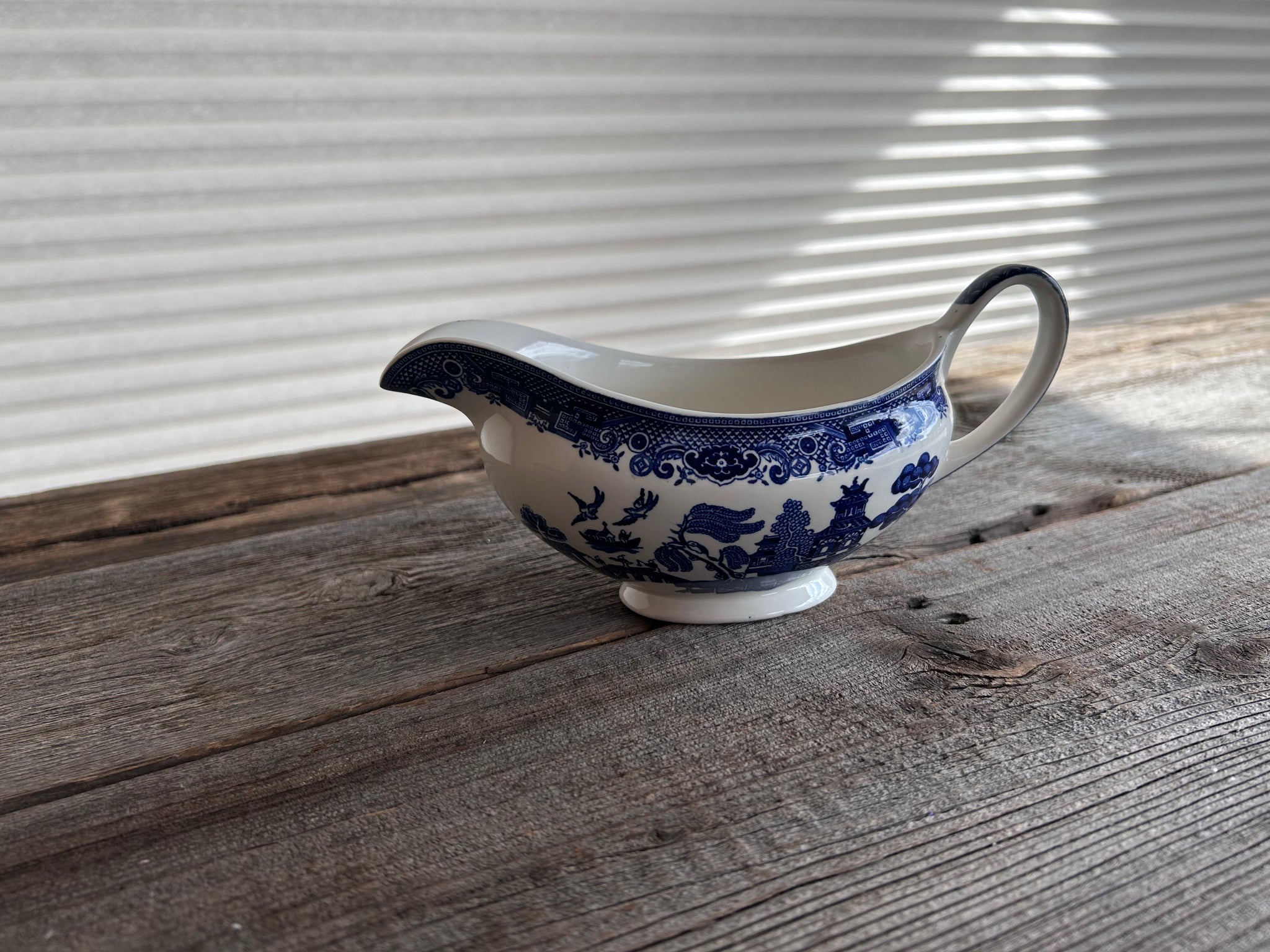 Johnson Brothers Willow Gravy Boat