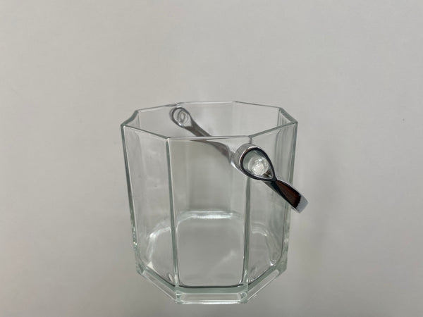 Vintage Octime Clear Ice Bucket