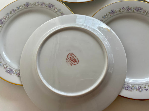 Individual Vintage Noritake Lilac Time Salad Plate