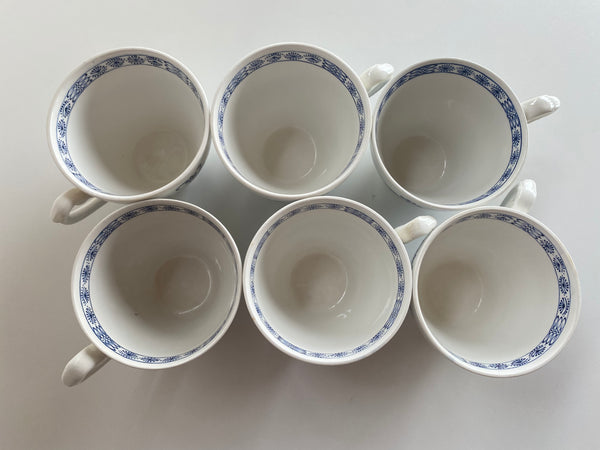 Individual Vintage J & G Meakin Blue Nordic Teacup Only (no chip)